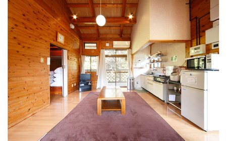 近江富士花緑公園 ロッジ 1棟貸切利用(対象:滋賀県以外にお住まいの方)