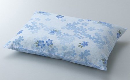 【K-834】近江産業 低反発ウレタンチップ枕「早起き鳥」(高島ちぢみ枕カバー付) ［高島屋選定品］