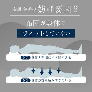高反発寝具ブレスエアーR製敷布団「ベーシック」ワイドダブルサイズ 近江化成工業株式会社 滋賀県 東近江市 AG11 マットレス 敷き布団 洗える 蒸れない 通気性 体圧分散 寝返り 腰痛対策 睡眠 快眠
