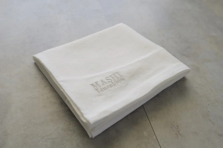 「近江の麻」枕カバー ピロケース まくらカバー 麻絲商会 滋賀県 東近江市 A-C02 リネン ひんやり 安眠 熟睡 吸湿速乾 洗える 肌触り 寝具 おしゃれ 天然素材 高品質 日本製 上質 夏 快適 涼しい ギフト プレゼント