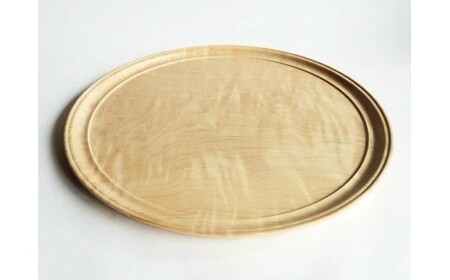 﨔 玉杢 薄盆 ろくろ工房 君杢 滋賀県 東近江市 AD-E01 盆 木製 トレイ 工芸品 手作り 木工品 永源寺 ギフト