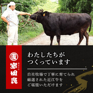 【牛肉　１kgブロック】近江牛　ロースブロック肉　１kg　E-H02　安田牧場 東近江