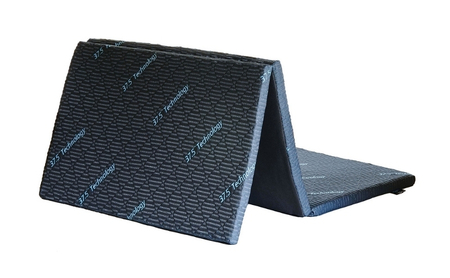 37.5Technology調湿3折マットレス　4cm　東洋紡ブレスエアー(R)セミダブル 寝具 