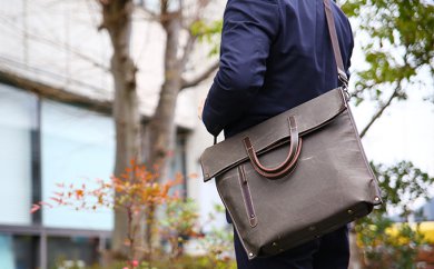 【事業者支援品】2WAYトートバック(暮れ染め)