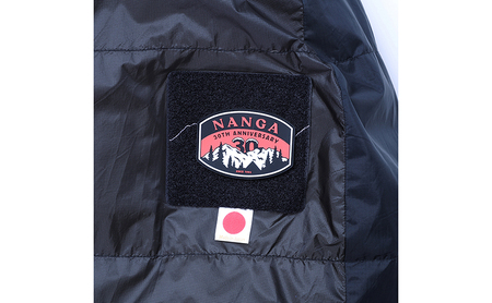 NANGA 30th Anniversary AURORA TEX COMBI SLEEPING BAG ナンガ 30周年記念モデル ダウンシュラフ オーロラテックス コンビ スリーピングバッグ ブラック×レッド