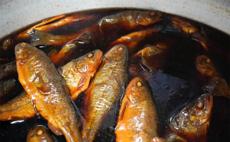 虹鱒料理おたべの虹鱒甘露煮 5匹入り