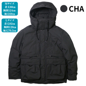 NANGA HINOC DOWN JACKET ナンガ ヒノック ダウンジャケット チャコールＬ