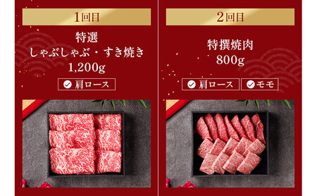 【和牛セレブ】 近江牛 定期便 「ファーストクラス」(定期便6回)