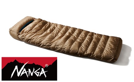 未使用 ナンガ NANGA ラバイマーバッグ W600STD シュラフ 寝袋 封筒型 ダウン 中綿 混合 キャンプ アウトドア