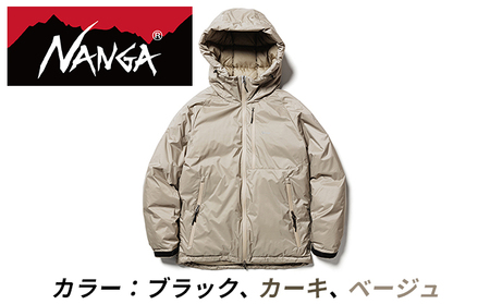 ナンガ NANGA AURORA DOWN JACKET Men オーロラ ダウン ジャケット オーロラテックス ダウンジャケット メンズ ファッション キャンプ アウトドア 防寒 ブラック・L