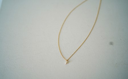 琵琶パール一粒ネックレス アクセサリー ファッション小物 雑貨 