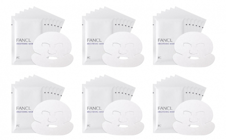 ファンケル 定期便 パック ブライトニング マスク 《 医薬部外品 》6箱 3回 [ FANCL パック 美容 化粧品 コスメ 美白 美肌 エイジングケア スキンケア シワ ハリ コラーゲン 保湿 日用品 美容品 国産 備蓄 通販 送料無料 ふるさと納税 日野町