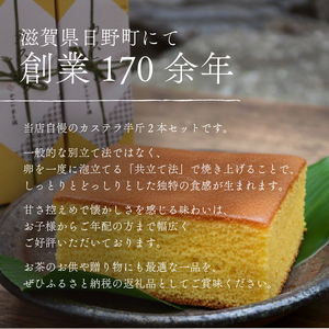 カステラ 2本 銘菓