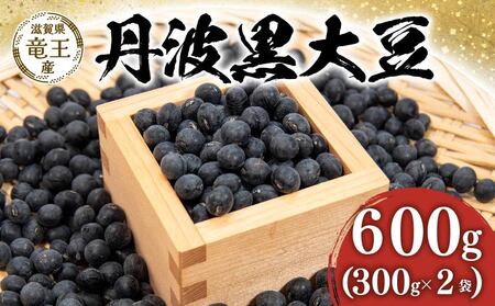 【先行予約】丹波黒豆 600g ( 300g × 2袋 ) 竜王町産 黒豆