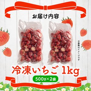 完熟 冷凍 いちご 1kg 【 いちご 苺 】