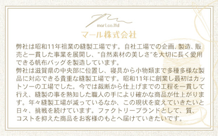 純国産 ミニ トートバッグ 生成り 帆布 BI001-1 純国産 ミニ トートバッグ 生成り 帆布 BI001-1
