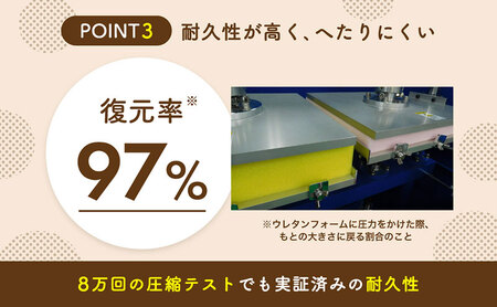 アキレス ぷちスリム セミシングル ブラウン 厚さ8cm 高反発マットレス 三つ折り 折りたたみ コンパクト 吸水速乾 カバー 洗濯 お昼寝 ごろ寝 マット 車中泊 幅80 一人暮らし 子供