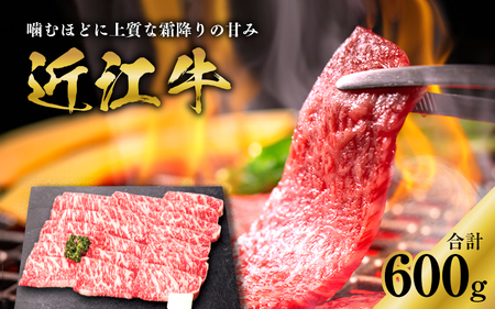 【日本三大和牛】近江牛ロース焼肉用 600g