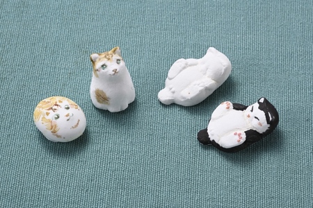 【山川製陶所】想久の石珠　生前のペットの姿の絵付あり（新しいペット供養のカタチ）