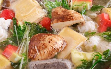 【京料理かじ】《11/30まで》松茸入り 京風鱧しゃぶ鍋(2人前)