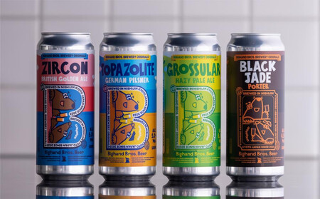 【Bighand Bros. Beer】クラフトビール 500ml缶 飲み比べ 4本セット（ビッグハンドブロスビア）［ 京都 西陣 ビール ワールドビアカップ金賞 お酒 人気 おすすめ お取り寄せ 通販 送料無料 ふるさと納税 ］