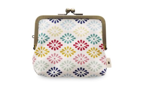 【AYANOKOJI】平親子がま口財布(京都菊菱 白)