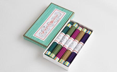 【宇野鳳翔堂】線香 藤むらさき(150本入り×5セット)