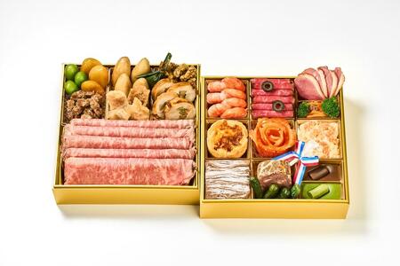 【キャピタル東洋亭本店】京乃百年洋食「東洋亭」洋風おせち二段重（3～4人前）