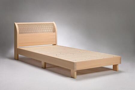 【村山木工】組子ベッド(シングルベッド)