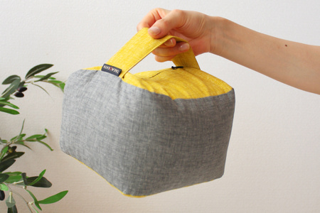 【洛中高岡屋】3つの高さで寛げるアイテム『コロミィ』(紙屋紙&菜の花)