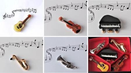 【ギャラリー洛中洛外】音楽好きな人に特におすすめ 楽器を再現 ハーモニー箸置