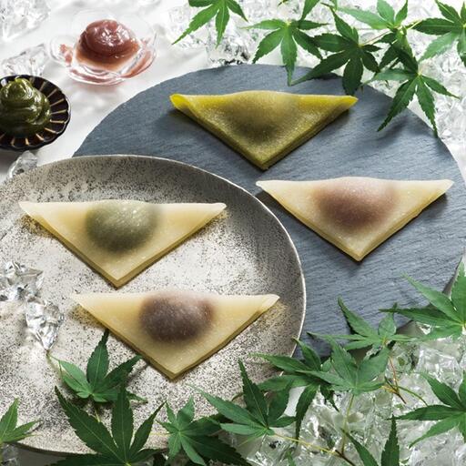 【美十】冷んやりプルプル生地の「夏おたべ」 2箱セット