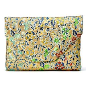 【龍村美術織物】早雲寺(金)茶道具5点セット(古帛紗など)