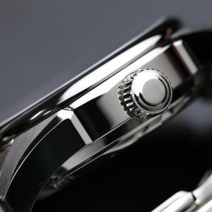 【KNIS KYOTO】 KNIS ニス サンレイダイアル 日本製 自動巻き 腕時計 ブラック