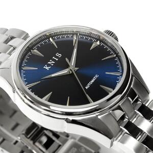 【KNIS KYOTO】サンレイダイアル 日本製 自動巻き 腕時計 ブルー｜京都発 腕時計 ブランド おしゃれ 人気