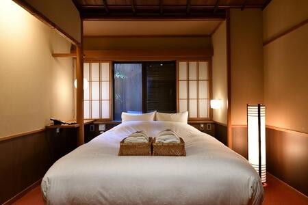 【京小宿 八坂ゆとね】1泊2食付きペア宿泊券（2名様）料理長特選会席プラン｜京都 祇園八坂 京町家 隠れ宿 ホテル 旅館 人気ホテル