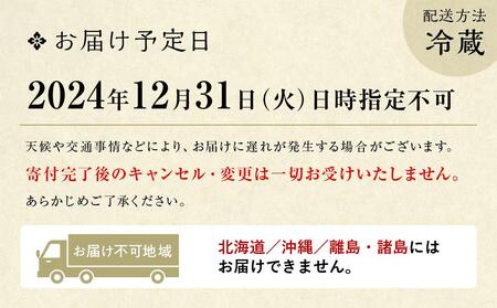 【京料理 佐近】おせち 一段重（1～2人前）