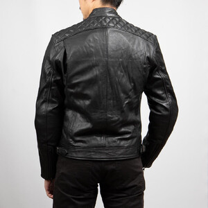 【デグナー】クラシックジャケット ブラック〈Lサイズ〉18SJ-6F|京都 バイクギア 人気ブランド レザーアイテム バイク