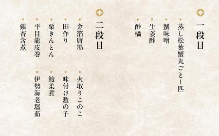 【祇園丸山】松葉蟹入り特製四段おせち（京風白味噌雑煮付） 6人前《ふるさと納税限定商品》［ 京都 料亭 おせち おせち料理 京料理 人気 おすすめ 2025 年内発送 正月 お祝い 豪華 老舗 グルメ ミシュラン お取り寄せ ］ 