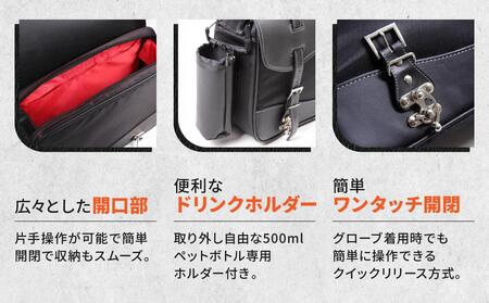 【デグナー】ナイロンサドルバッグ[NB-1]（ブラック）｜京都 バイクギア 人気ブランド レザーアイテム ﾊﾞｲｸ