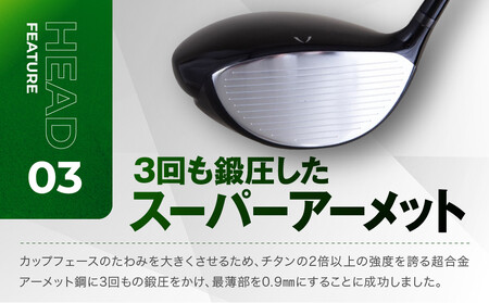 【ルーツゴルフ】Roots Raptor ドライバー ロフト9.5° ヘッドカバー付 ゴルフクラブ＜シャフト硬さ：R＞｜人気ブランド 飛距離にこだわり