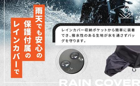 【デグナー】シート ホルスター バッグ[NB-187]【レッドパイピング 】｜京都 バイクギア 人気ブランド レザーアイテム ﾊﾞｲｸ