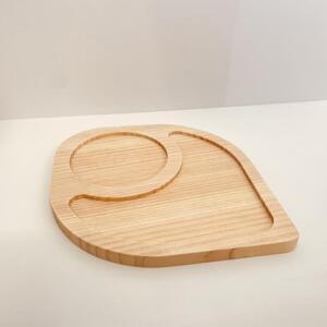 【山田木工所】木製グラス&ソーサ―セット