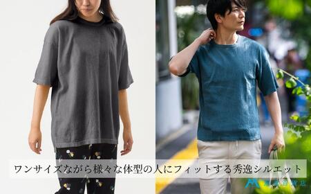 【YAMASHIRO】藤巻百貨店別注 綿100%フリーサイズTシャツ(京ちぢみ・カーキ)