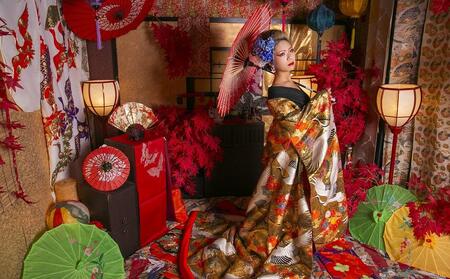 花魁体験studioあられ】女性に大人気 京都で花魁体験チケット（1名様