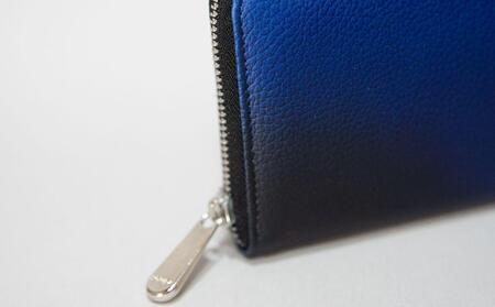 【池内友禅】SOMEA brume 長財布(タンゴブルー)｜京都 友禅染 ブランド 財布 人気