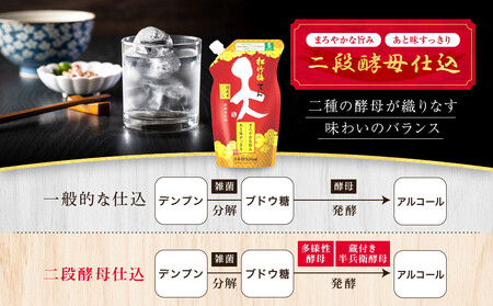 【宝酒造】松竹梅「天」(900MLエコパウチ×6本)