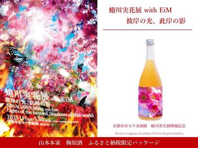 【ふるさと納税限定・蜷川実花展開催記念】京都市美術館蜷川実花展入場券＆山本本家　梅原酒 ［ 京都 美術館 蜷川実花 関西過去最大規模 個展 限定 日本酒 梅酒 山本本家 京セラ美術館 ふるさと納税 ］