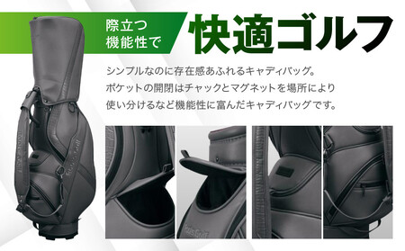【ルーツゴルフ】キャディバッグ グレー |ゴルフ 人気ブランド