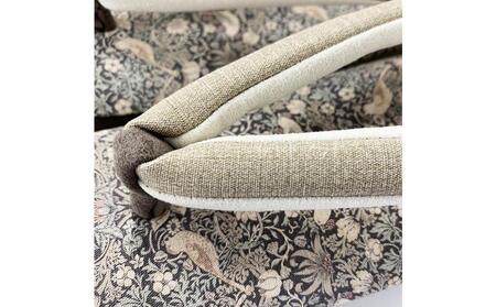 【京都丸紅】V&A草履(Lサイズ/ブラウン)